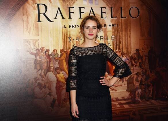 Premiere zur Film-Doku Raffaello il Principe delle Arti in Rom Foto IPP Gioia Botteghi roma 23 03 2017 presentazione del film - documentario Raffaello il Principe delle Arti - in 3D nella foto Angela Curri  0