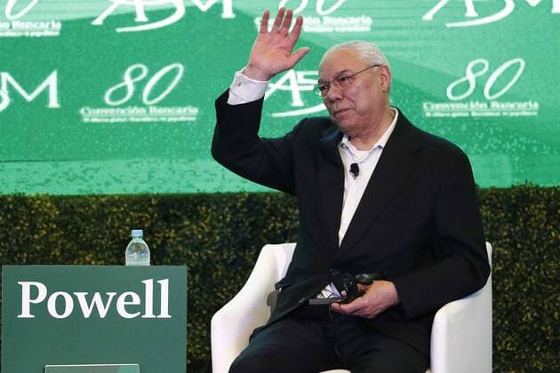 Colin Powell während einer Veranstaltung in Mexiko March 24, 2017 - Mexico - EUM20170324ECO31.JPG.ACAPULCO, Gro. EconomyEconomia-Convencion Bancaria.- El ex secretario de Estado de los Estados Unidos, Colin Powell, en la 80 Convencion Bancaria, 24 de marzo de 2017. Foto: Agencia EL UNIVERSALYadin XolalpaJMA Mexico  - ZUMAu78_ 20170324_zaf_u78_087 Copyright: xElxUniversalx