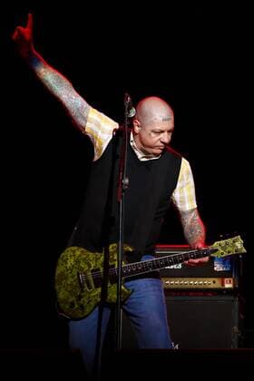 SÃO PAULO, SP - 25.03.2017: LOLLAPALOOZA BRASIL 2017 - punk band Rancid show rocl during Lollapalooza Brazil 2017 held at the Interlagos Racetrack, south of São Paulo. x1292461x  MarcoxGalvão