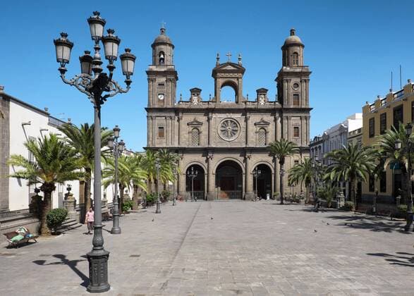 Kathedrale Santa Ana, Las Palmas de Gran Canaria, Gran Canaria, Kanarische Inseln, Spanien, Europa Copyright: imageBROKER/MichaelxNitzschke iblnit04505935.jpg