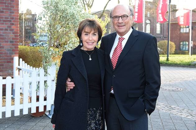 12. Steiger Award am 25.03.2017 in der Zeche Hansemann in Dortmund Thekla Carola Wied mit Ehemann Hannes Rieckhoff xRx