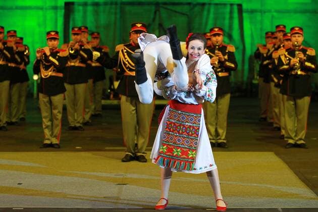 Militärmusikparade Erfurt 26.03.17 , Erfurt, Messehalle, Musikparade Militärmusikparade
