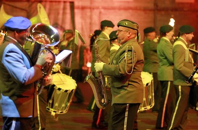 Militärmusikparade Erfurt 26.03.17 , Erfurt, Messehalle, Musikparade Militärmusikparade