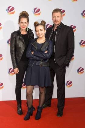 Felicitas Woll, Aleen Jana Koetter und Martin Gruber - SAT.1 Premiere Nackt. Das Netz vergisst nie in die Astor Film Lounge in Berlin am 27.03.2017. SAT.1 Premiere NACKT. Das Netz vergisst nie