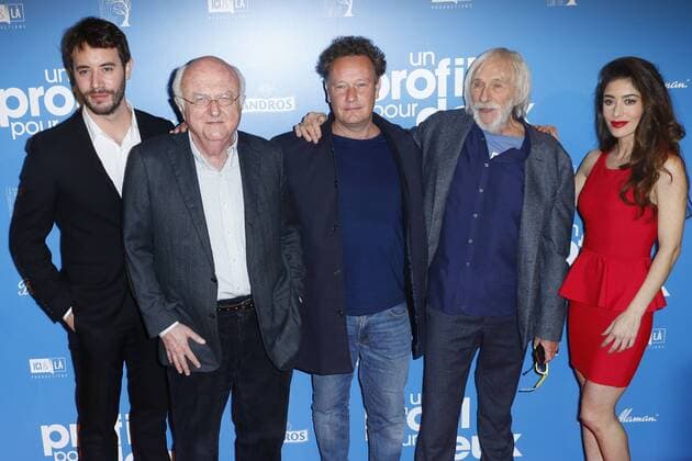 Un Profil pour Deux Filmpremiere in Paris Yannis Lespert Vladimir Cosma Stephane Robelin Pierre Richard Fanny Valette CELEBRITES : Avant Premiere Un Profil pour deux - Paris - 27 03 2017 GwendolineLeGoff Panoramic 