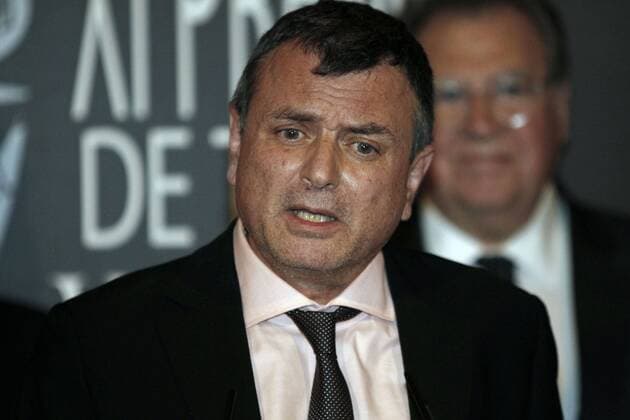 Spanish dramatists Ernesto Caballero receives the Valle-Inclan award for directing El laberinto magico (The magic labryinth) at the Royal Theater in Madrid, Spain, 27 March 2017. Caballero was granted the award after the voting, overcoming Israel Elejalde. 11TH VALLE-INCLAN THEATER AWARDS !ACHTUNG: NUR REDAKTIONELLE NUTZUNG!  Copyright: xJavierxLópezx MAD001 20170328-636262576438852313