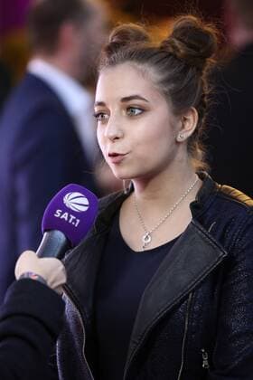 bei der Premiere des SAT.1 TV-Films Nackt. Das Netz vergisst nie in der Astor Film Lounge. Berlin, 27.03.2017 Foto:xB.xKriemannx xFuturexImage