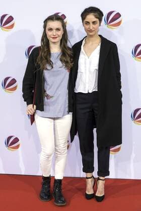 Julia Niegel und Yasmina Al Zihairi bei der Premiere des SAT.1 TV-Films Nackt. Das Netz vergisst nie in der Astor Film Lounge. Berlin, 27.03.2017 Foto:xB.xKriemannx xFuturexImage