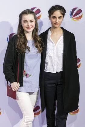 Julia Niegel und Yasmina Al Zihairi bei der Premiere des SAT.1 TV-Films Nackt. Das Netz vergisst nie in der Astor Film Lounge. Berlin, 27.03.2017 Foto:xB.xKriemannx xFuturexImage