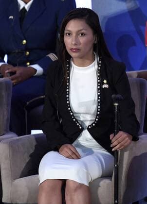 Peruvian Cindy Arlette Contreas Baustista, lawyer and founder of the organization Ni una menos which fights against domestic abuse, attends the event International Women of Courage at the Department of State in Washington DC, United States, 29 March 2017. The US First Lady Melania Trump stated that brutality against women and children is over and warned that her country will be watching those nations that don t protect their rights. MELANIA TRUMP: THE AGE OF BRUTALITY AGAINST WOMEN IS OVER !ACHTUNG: NUR REDAKTIONELLE NUTZUNG!  Copyright: xLENINxNOLLYx WAS001 20170329-636264143674112002