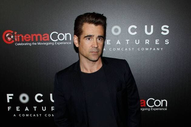 Actor Colin Farrell arrives for the Focus Features Celebrates 15 Years And A Bright Future at CinemaCon 2017, Octavius Ballroom at Caesars Palace, Las Vegas, Nevada on March 29, 2017.  LAV2017032924 JAMESxATOA
