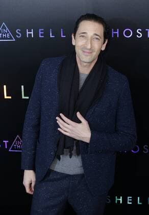 Adrien Brody arrives on the red carpet at the Ghost In The Shell New York premiere at AMC Lincoln Square Theater on March 29, 2017 in New York City.  NYP20170329166 JOHNxANGELILLO