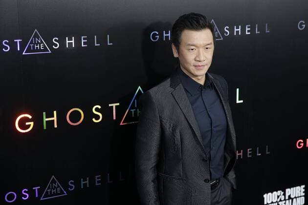 Chin Han arrives on the red carpet at the Ghost In The Shell New York premiere at AMC Lincoln Square Theater on March 29, 2017 in New York City.  NYP20170329156 JOHNxANGELILLO