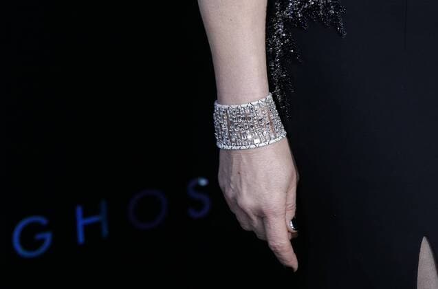Juliette Binoche arrives on the red carpet at the Ghost In The Shell New York premiere at AMC Lincoln Square Theater on March 29, 2017 in New York City.  NYP20170329132 JOHNxANGELILLO