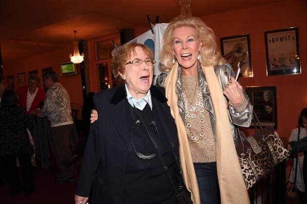 Toni Netzle und Birgit Bergen Premiere Anderthalb Stunden zu spät Komödie im Bayerischen Hof München 29.03.2017
