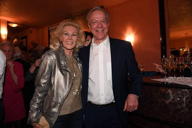 Birgit Bergen und Dirk Galuba Premiere Anderthalb Stunden zu spät Komödie im Bayerischen Hof München 29.03.2017