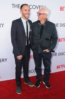 March 29, 2017 - Los Angeles, CA, United States - 29 March 2017 - Los Angeles, California - Charlie McDowell, Malcolm McDowell. Premiere Of Netflix s The Discovery held at The Vista Theater in Los Angeles. Photo Credit: AdMedia Los Angeles United States - ZUMAa123 20170329_zaa_a123_135 Copyright: xBirdiexThompsonx