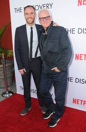 March 29, 2017 - Los Angeles, CA, United States - 29 March 2017 - Los Angeles, California - Charlie McDowell, Malcolm McDowell. Premiere Of Netflix s The Discovery held at The Vista Theater in Los Angeles. Photo Credit: AdMedia Los Angeles United States - ZUMAa123 20170329_zaa_a123_137 Copyright: xBirdiexThompsonx