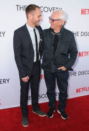 March 29, 2017 - Los Angeles, CA, United States - 29 March 2017 - Los Angeles, California - Charlie McDowell, Malcolm McDowell. Premiere Of Netflix s The Discovery held at The Vista Theater in Los Angeles. Photo Credit: AdMedia Los Angeles United States - ZUMAa123 20170329_zaa_a123_140 Copyright: xBirdiexThompsonx
