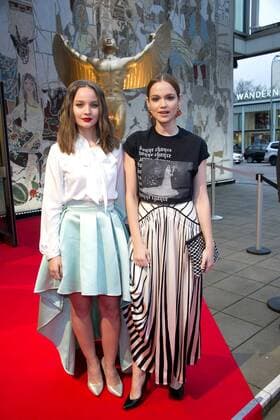 Sonja Gerhardt und Emilia Schüle bei der 38. Verleihung des Jupiter Award 2017 im Cafe Moskau. Berlin, 29.03.2017 Foto:xF.xKernx xFuturexImage