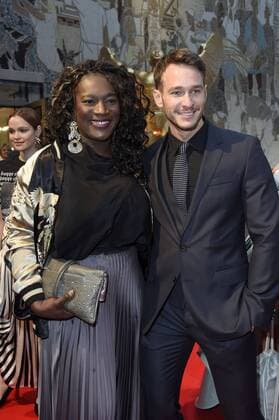 Thelma Buabeng und Vladimir Burlakov bei der 38. Verleihung des Jupiter Award 2017 im Cafe Moskau. Berlin, 29.03.2017 Foto:xF.xKernx xFuturexImage