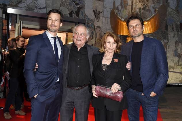 Florian David Fitz, Michael Verhoeven, Senta Berger und Simon Verhoeven bei der 38. Verleihung des Jupiter Award 2017 im Cafe Moskau. Berlin, 29.03.2017 Foto:xF.xKernx xFuturexImage