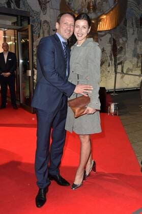 Wotan Wilke Möhring mit Freundin Cosima Lohse bei der 38. Verleihung des Jupiter Award 2017 im Cafe Moskau. Berlin, 29.03.2017 Foto:xF.xKernx xFuturexImage