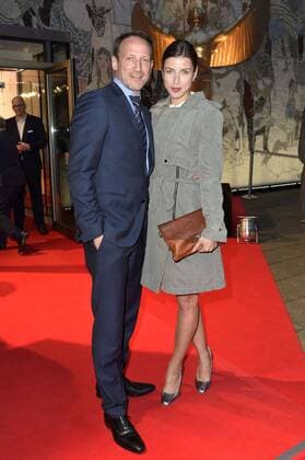 Wotan Wilke Möhring mit Freundin Cosima Lohse bei der 38. Verleihung des Jupiter Award 2017 im Cafe Moskau. Berlin, 29.03.2017 Foto:xF.xKernx xFuturexImage
