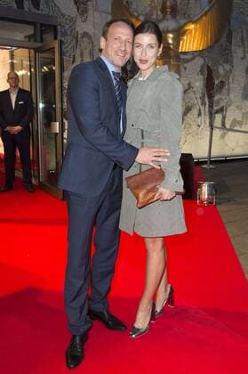 Wotan Wilke Möhring mit Freundin Cosima Lohse bei der 38. Verleihung des Jupiter Award 2017 im Cafe Moskau. Berlin, 29.03.2017 Foto:xF.xKernx xFuturexImage