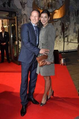 Wotan Wilke Möhring mit Freundin Cosima Lohse bei der 38. Verleihung des Jupiter Award 2017 im Cafe Moskau. Berlin, 29.03.2017 Foto:xF.xKernx xFuturexImage