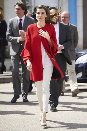 March 30, 2017 - Soria, Castilla Leon, Spain - Queen Letizia of Spain attended the Proclamation of the winner of the 2017 Princess of Girona Foundation Social category at El Hueco Coworking on March 30, 2017 in Soria, Spain Soria Spain  - ZUMAg15_ 20170330_zaf_g15_033 Copyright: xJackxAbuinx