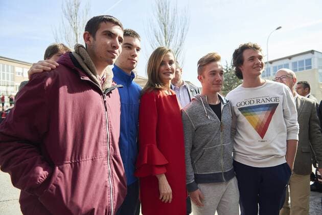 30-03-2017 Spain Queen Letizia during the proclamation of the winner of the 2017 Princess of Girona Foundation Social category at El Hueco coworking on March 30, 2017 in Soria, Spain No Spain  Copyright: xPPE xTHORTONx