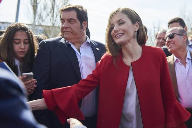 30-03-2017 Spain Queen Letizia during the proclamation of the winner of the 2017 Princess of Girona Foundation Social category at El Hueco coworking on March 30, 2017 in Soria, Spain No Spain  Copyright: xPPE xTHORTONx