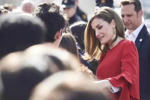 30-03-2017 Spain Queen Letizia during the proclamation of the winner of the 2017 Princess of Girona Foundation Social category at El Hueco coworking on March 30, 2017 in Soria, Spain No Spain  Copyright: xPPE xTHORTONx