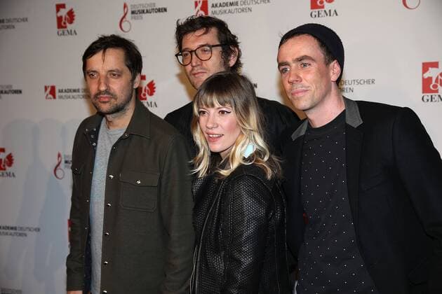 Die Band Mia mit Sängerin Mieze Katz bei der Verleihung Deutscher Musikautorenpreis am 30.03.2017 in Berlin Deutscher Musikautorenpreis 2017 Berlin 