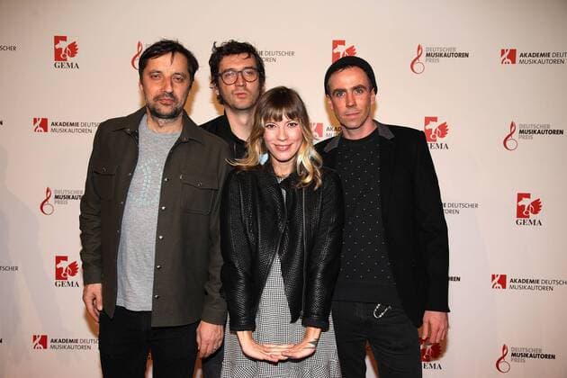 Die Band Mia mit Sängerin Mieze Katz bei der Verleihung Deutscher Musikautorenpreis am 30.03.2017 in Berlin Deutscher Musikautorenpreis 2017 Berlin 