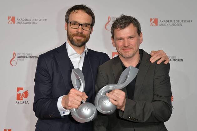 Komposition Audiovisuelle Medien, Rene Dohmen, Jumpel Duerbeck Deutscher Musikautorenpreis im Hotel Ritz-Carlton in Berlin, am 30.03.2017