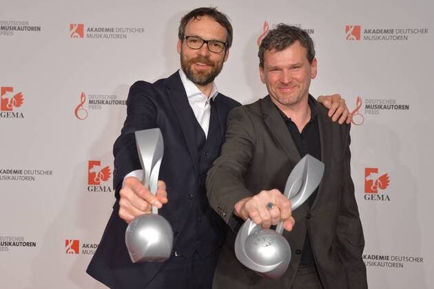 Komposition Audiovisuelle Medien, Rene Dohmen, Jumpel Duerbeck Deutscher Musikautorenpreis im Hotel Ritz-Carlton in Berlin, am 30.03.2017