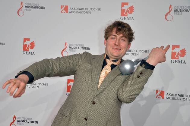 Preistraeger, Sebastian Kraemer (Musikkabarett) Deutscher Musikautorenpreis im Hotel Ritz-Carlton in Berlin, am 30.03.2017