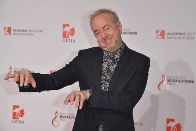 Helmut Zerlett Ankunft Deutscher Musikautorenpreis im Hotel Ritz-Carlton in Berlin, am 30.03.2017