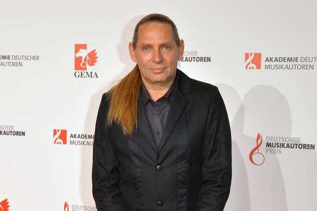 Uwe Hassbecker, Band Silly Ankunft Deutscher Musikautorenpreis im Hotel Ritz-Carlton in Berlin, am 30.03.2017