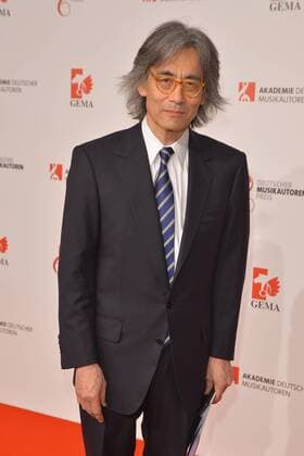 Kent Nagano Ankunft Deutscher Musikautorenpreis im Hotel Ritz-Carlton in Berlin, am 30.03.2017