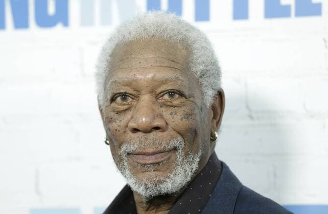 Morgan Freeman arrives on the red carpet at the Going in Style World Premiere at SVA Theatre on March 30, 2017 in New York City.  NYP20170330134 JOHNxANGELILLO