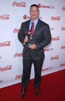 March 30, 2017 - Las Vegas, NV, United States - 30 March 2017 - Las Vegas, NV - John Cena. 2017 CinemaCon Big Screen Achievement Awards at Caesar s Palace. Photo Credit: MJT AdMedia Las Vegas United States - ZUMAa123 20170330_zaa_a123_033 Copyright: xMjt Admediax