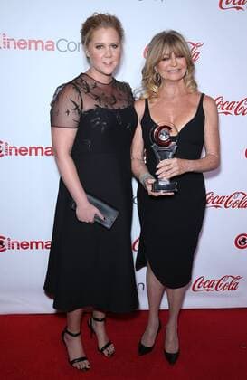 March 30, 2017 - Las Vegas, NV, United States - 30 March 2017 - Las Vegas, NV - Amy Schumer, Goldie Hawn. 2017 CinemaCon Big Screen Achievement Awards at Caesar s Palace. Photo Credit: MJT AdMedia Las Vegas United States - ZUMAa123 20170330_zaa_a123_060 Copyright: xMjt Admediax