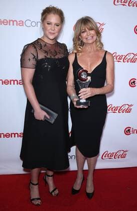 March 30, 2017 - Las Vegas, NV, United States - 30 March 2017 - Las Vegas, NV - Amy Schumer, Goldie Hawn. 2017 CinemaCon Big Screen Achievement Awards at Caesar s Palace. Photo Credit: MJT AdMedia Las Vegas United States - ZUMAa123 20170330_zaa_a123_095 Copyright: xMjt Admediax