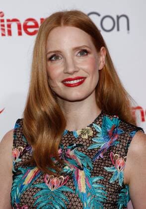Actress Jessica Chastain arrives for the CinemaCon 2017 Big Screen Achievement Awards at Caesars Palace, Las Vegas, Nevada on March 30, 2017.  LAV2017033076 JAMESxATOA
