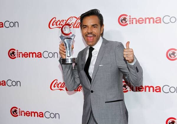 Eugenio Derbez receipient of the International Achievement in Comedy award arrives for the CinemaCon 2017 Big Screen Achievement Awards at Caesars Palace, Las Vegas, Nevada on March 30, 2017.  LAV2017033021 JAMESxATOA