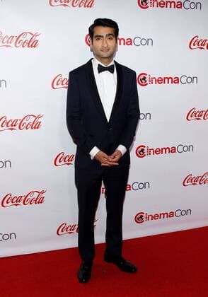Kumail Nanjiani arrives for the CinemaCon 2017 Big Screen Achievement Awards at Caesars Palace, Las Vegas, Nevada on March 30, 2017.  LAV2017033026 JAMESxATOA