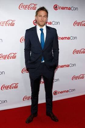 Actor Charlie Hunnam arrives for the CinemaCon 2017 Big Screen Achievement Awards at Caesars Palace, Las Vegas, Nevada on March 30, 2017.  LAV2017033054 JAMESxATOA